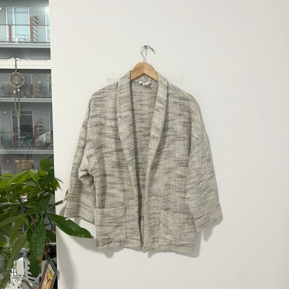 Horses Atelier Gray Open Cardigan Blazer Jacket Size 1 - Picture 1 of 5